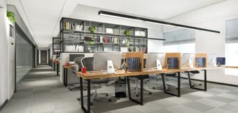 Blacknoise Ventilatoren sorgen für optimales Klima in Großraumbüros